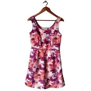 Loft Floral Tank Top Dress Size 4 NWT